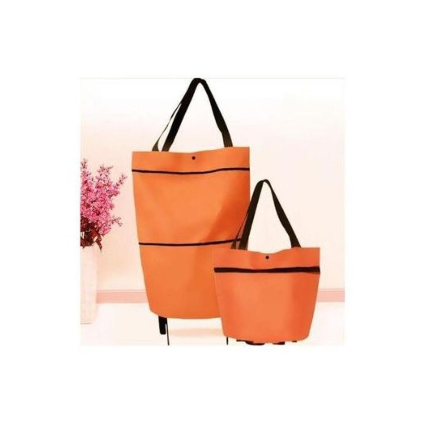 🛒 Sac de Courses à Roulettes – Pliable et Pratique