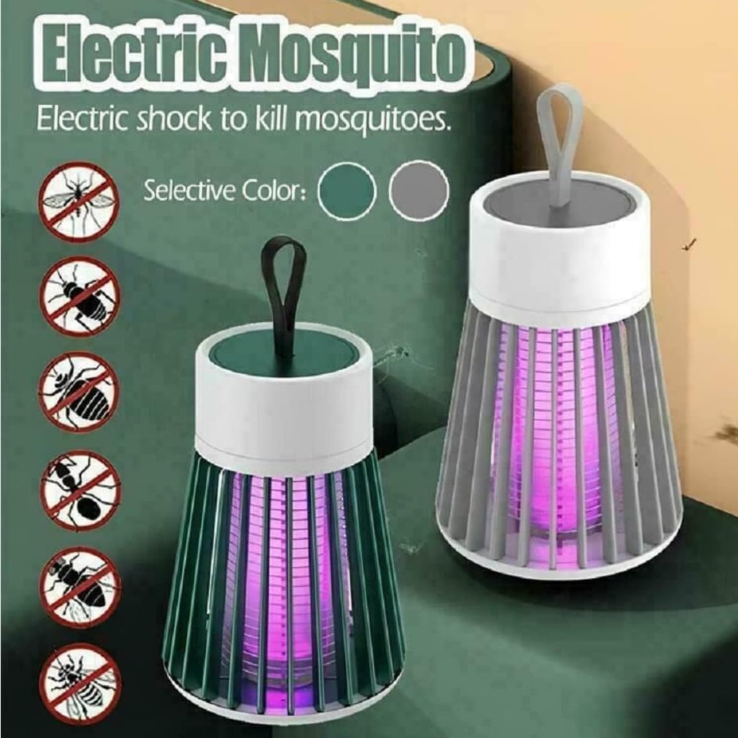 Tueur de moustiques silencieux – Pour un sommeil paisible et sûr !